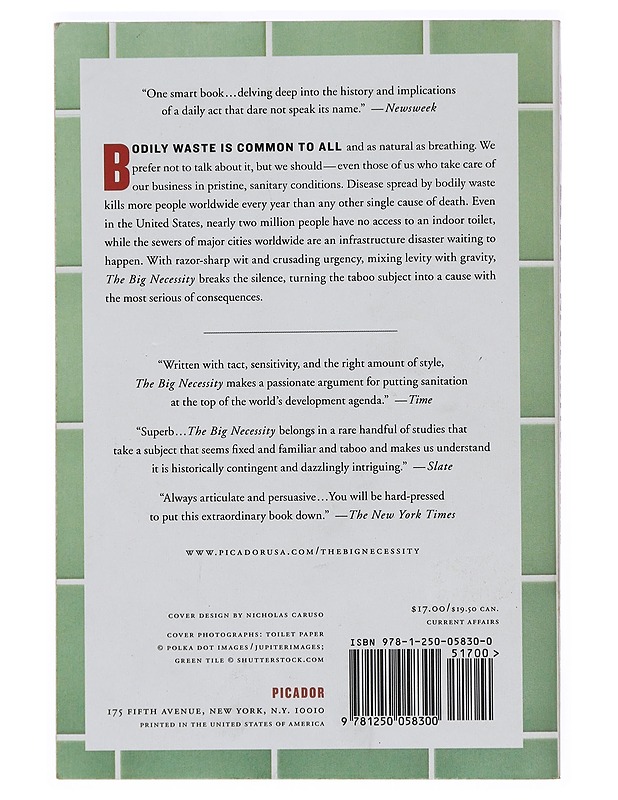 The Big Necessity - Rose George - Tietokirjat ja oppaat - 10105380893 - 1
