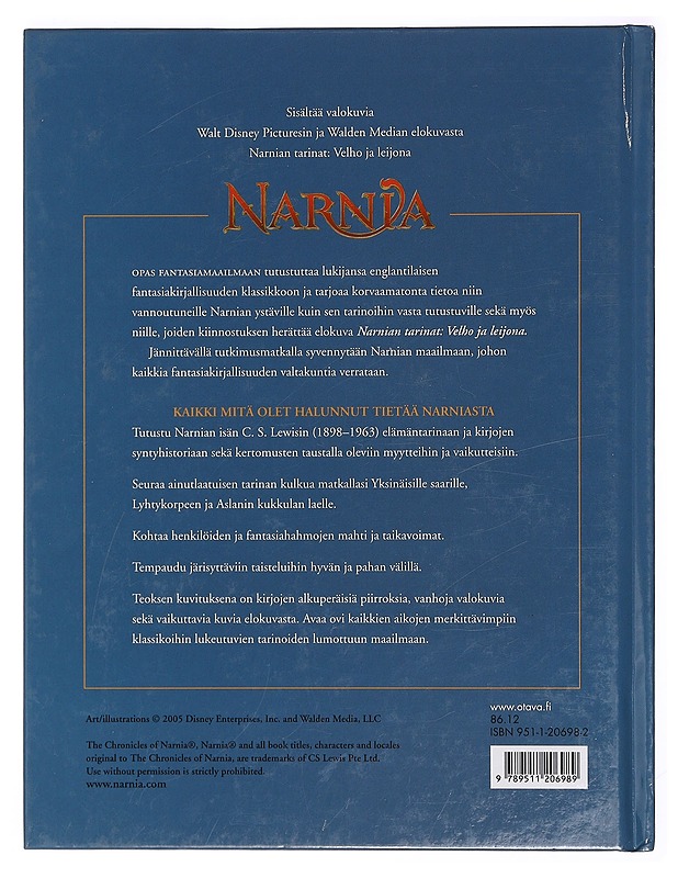 Narnia : opas fantasiamaailmaan - Kirk, E. J. - Fantasia- ja scifi - 10105380906 - 1