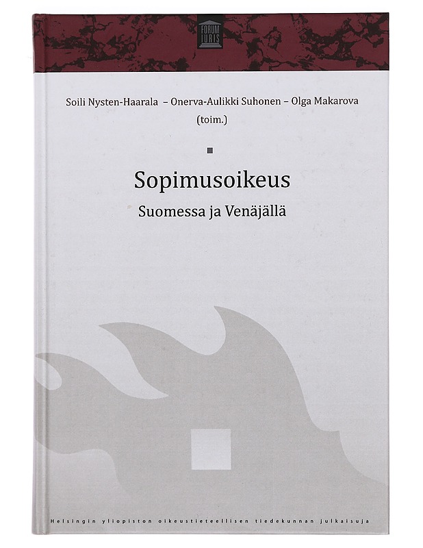 Sopimusoikeus Suomessa ja Venäjällä - Soili Nysten-Haarala - Tietokirjat ja oppaat - 10105380961 - 0