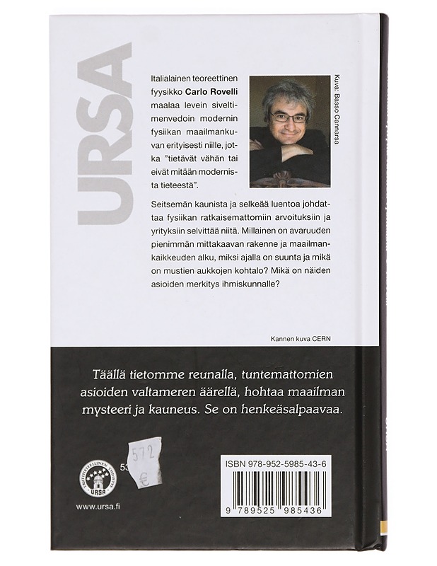 Seitsemän lyhyttä luentoa fysiikasta - Rovelli, Carlo - Tietokirjat ja oppaat - 10105380965 - 1