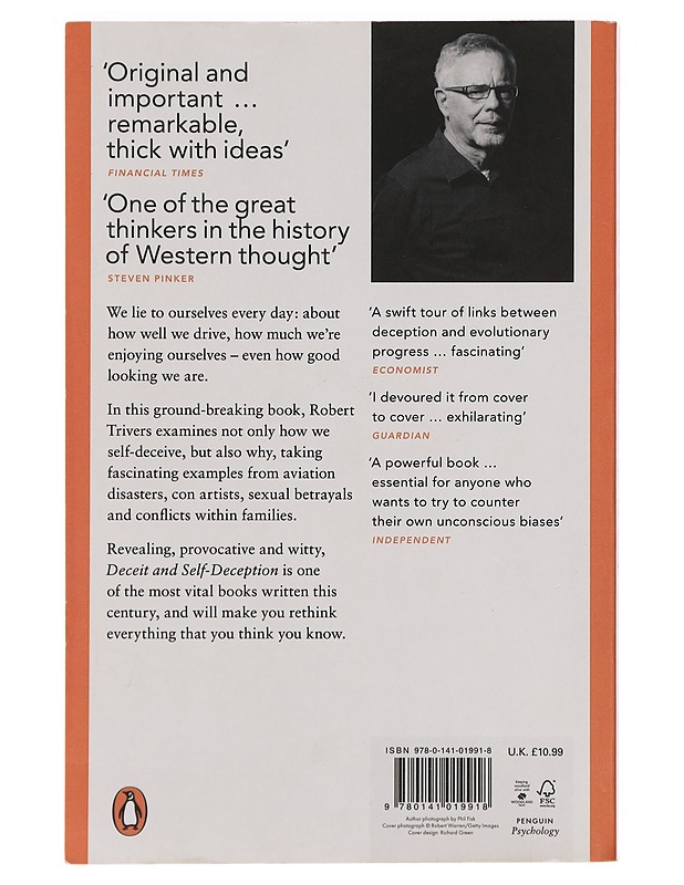 Deceit and self-deception : fooling yourself the better to fool others - Robert Trivers - Tietokirjat ja oppaat - 10105380970 - 1