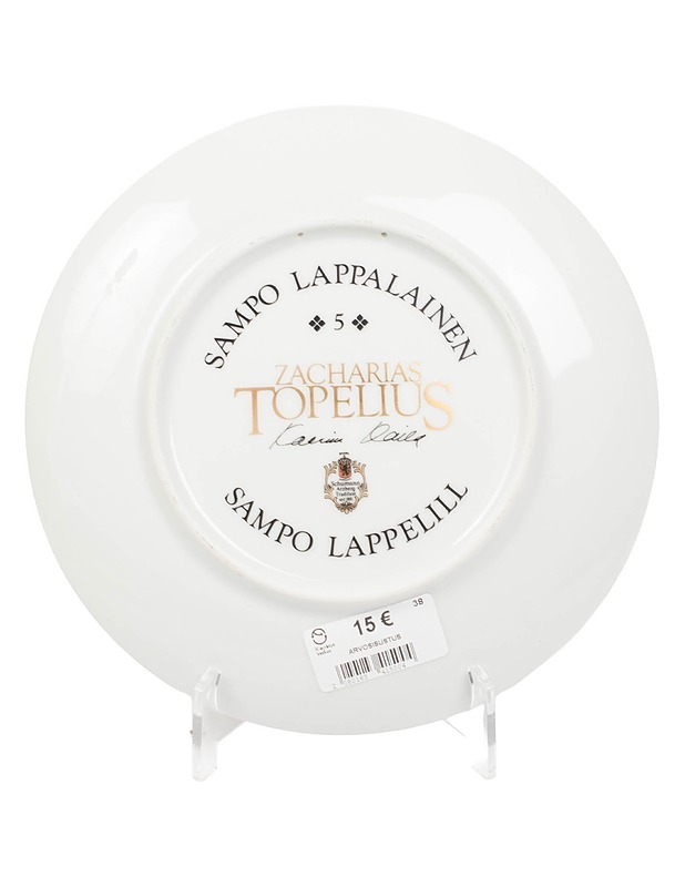Zacharias Topelius: Sampo Lappalainen seinälautanen - Seinälautaset - 10105380999 - 1