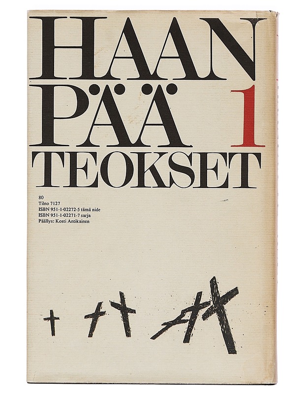 Teokset. 1 - Pentti Haanpää - Romaanit ja novellit - 10105381017 - 1