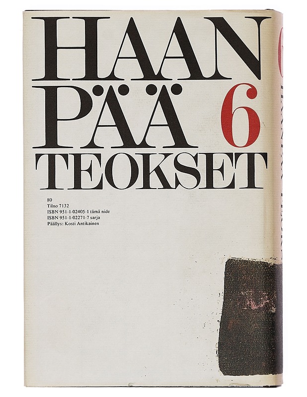 Teokset. 6 - Pentti Haanpää - Romaanit ja novellit - 10105381054 - 1