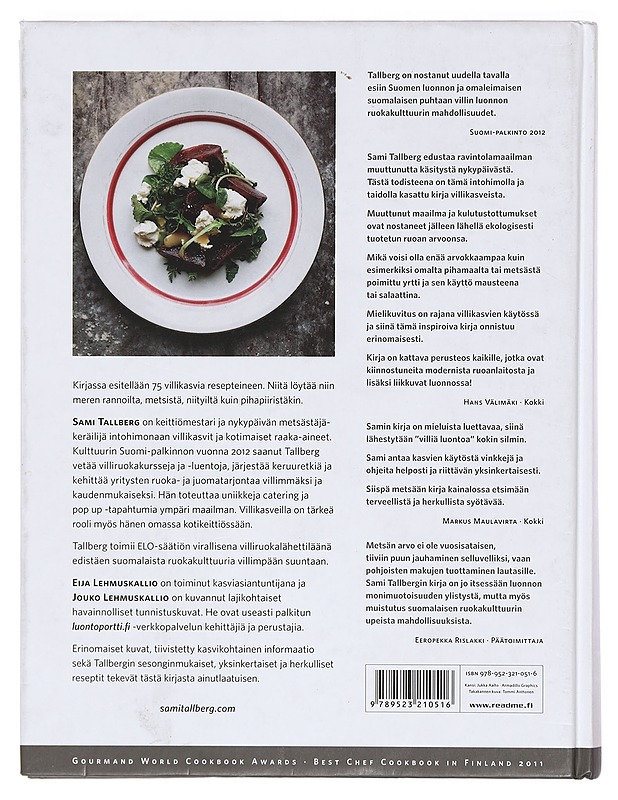 Villiyrttikeittokirja - Tallberg, Sami - Ruokakirjat - 10105381081 - 1