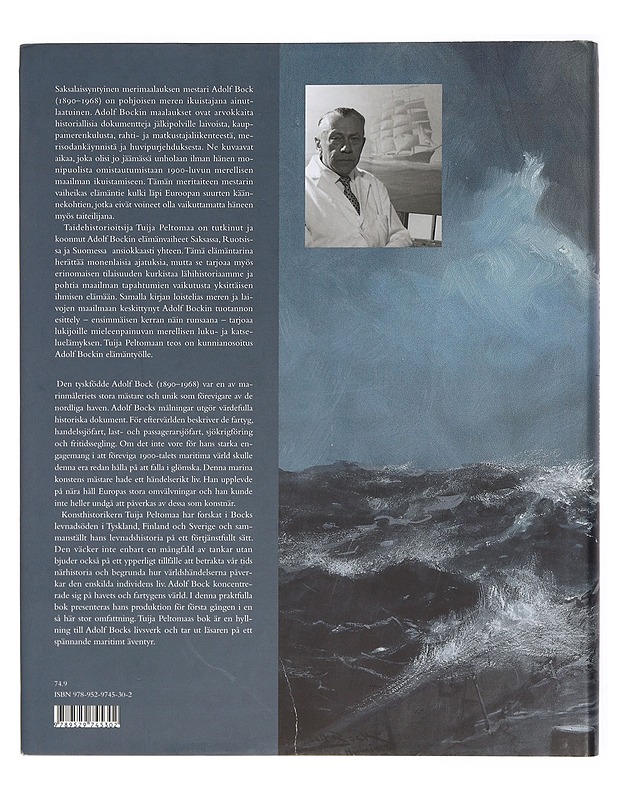 Adolf Bock : merimaalari = marinmålaren - Peltomaa, Tuija - Tietokirjat ja oppaat - 10105381174 - 1