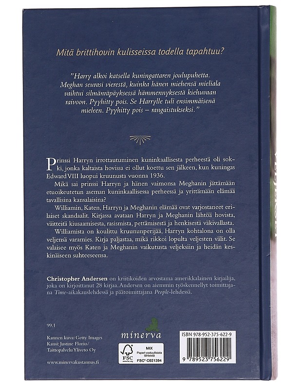 Kuninkaalliset veljekset - Cristopher Andersen - Elämäkerrat ja muistelmat - 10105381209 - 1