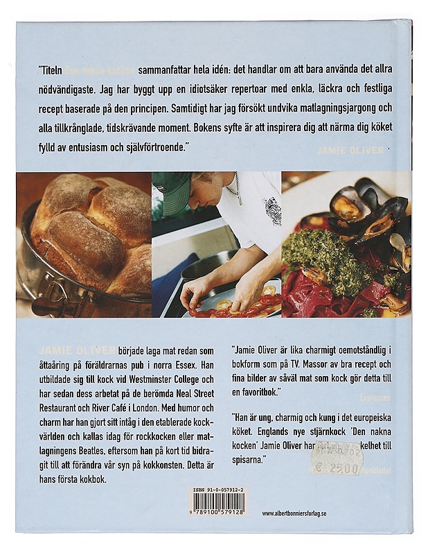 Den nakna kocken - Oliver, Jamie - Ruokakirjat - 10105381229 - 1