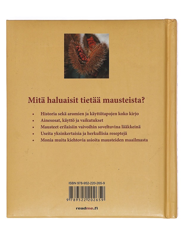 Syötävän hyvä maustekirja : mausteet : valmistus, maut, käyttö, reseptit - Iburg, Anne - Ruokakirjat - 10105381233 - 1