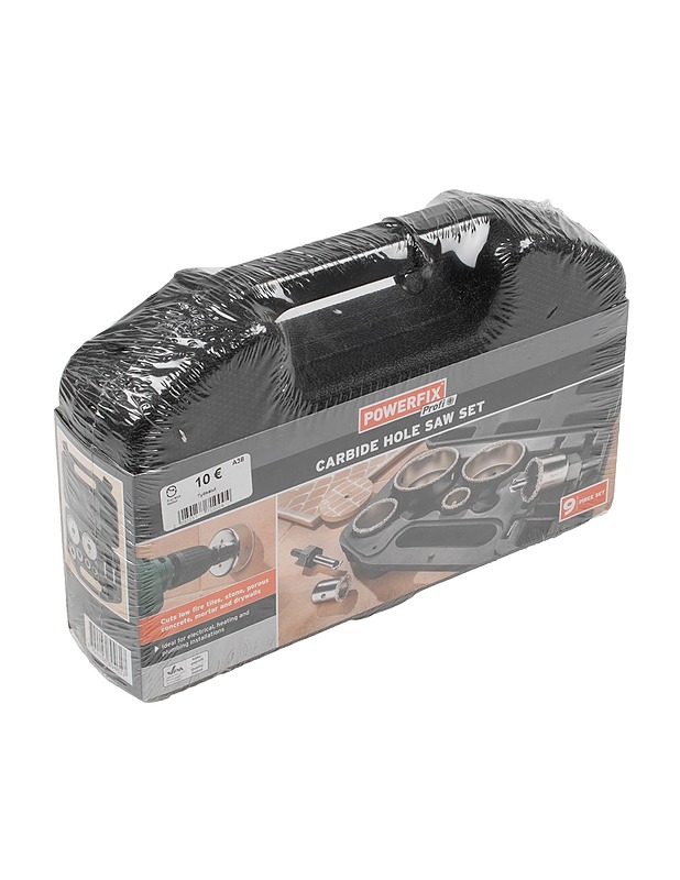 POWERFIX PROFI Carbide Hole Saw Set reikäsahasarja - Rakennustarvikkeet - 10105381296 - 0