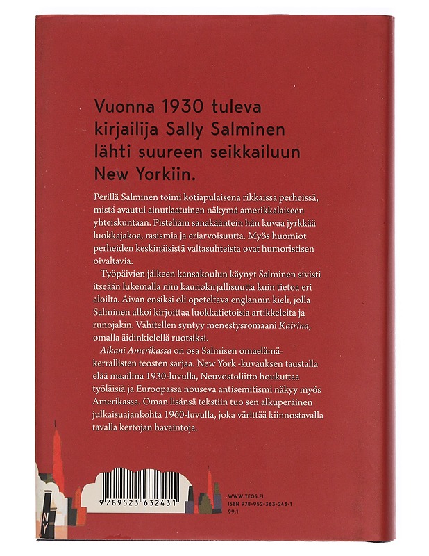 Aikani Amerikassa - Salminen, Sally - Elämäkerrat ja muistelmat - 10105381311 - 1
