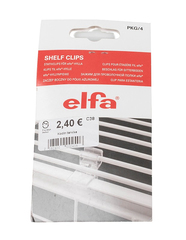 ELFA hyllypidikkeet - Rakennustarvikkeet - 10105381324 - 0