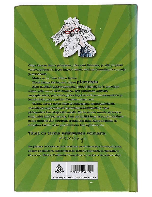 Tohtori Proktorin pierupulveri - Nesbø, Jo - Lastenkirjat - 10105381319 - 1