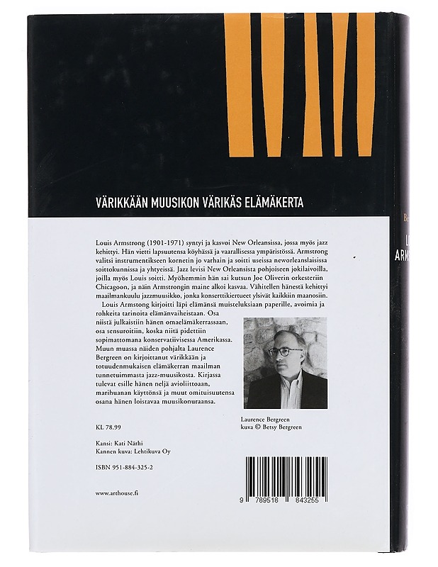 Louis Armstrong - Bergreen, Laurence - Elämäkerrat ja muistelmat - 10105381381 - 1