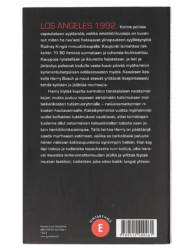 Musta laatikko - Connelly, Michael - Jännitys ja dekkarit - 10105381399 - 1