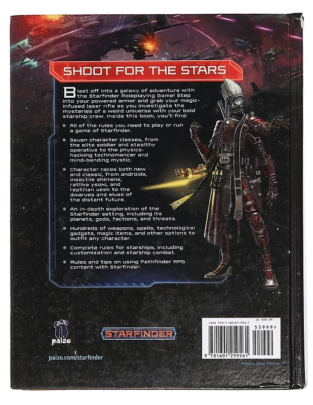 Starfinder : core rulebook - Augunas, Alexander - Tietokirjat ja oppaat - 10105381447 - 1