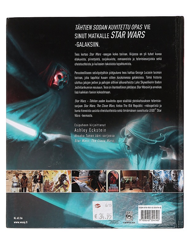 Star wars : Tähtien sodan kuvitettu opas - Windham, Ryder - Musiikki- ja elokuvakirjat - 10105381480 - 1