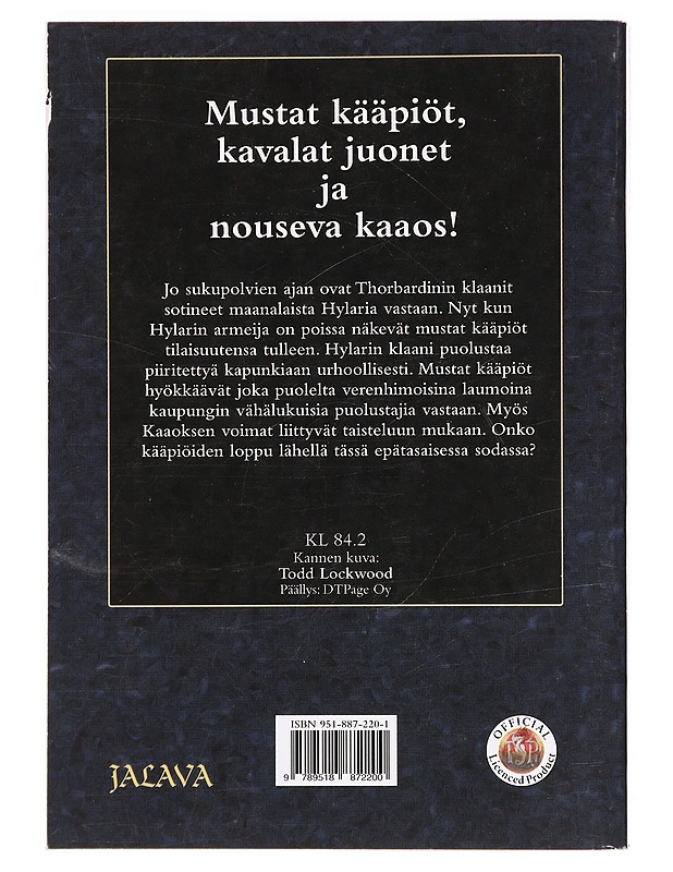 Viimeinen kääpiökuningas - Douglas Niles - Fantasia- ja scifi - 10105381514 - 1