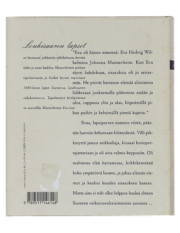 Louhisaaren lapset - Teresita Sparre Currie - Elämäkerrat ja muistelmat - 10105381540 - 1