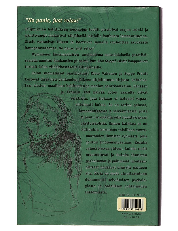 Jolo : 140 päivää panttivankeina viidakossa - Risto Vahanen - Elämäkerrat ja muistelmat - 10105381600 - 1