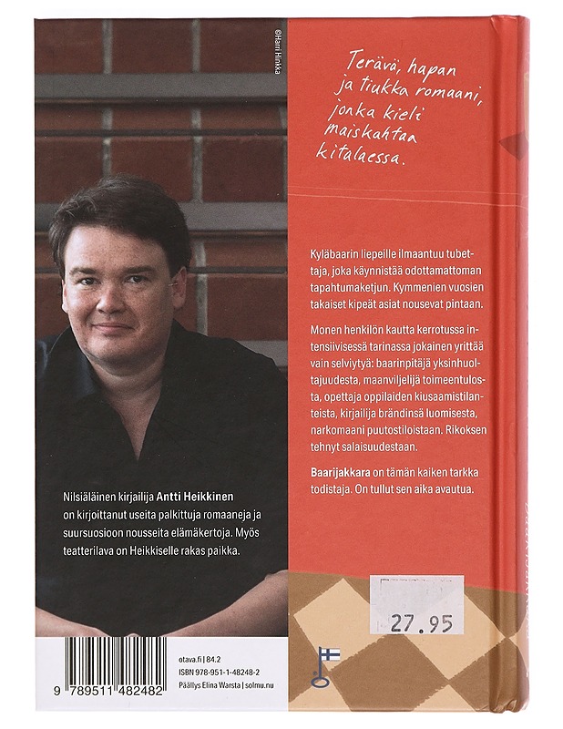 Baarijakkara - Antti Heikkinen - Romaanit ja novellit - 10105381602 - 1