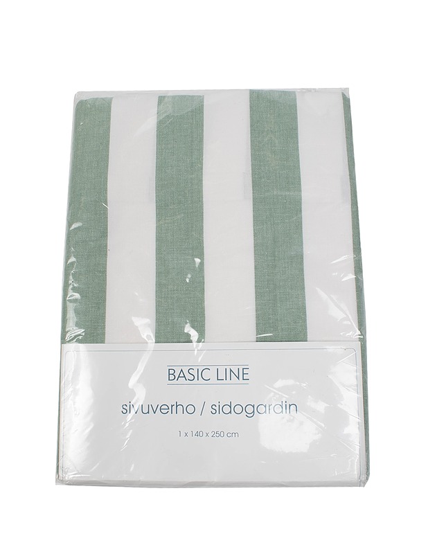 ANTTILA Basic line sivuverho, 140x250 cm - Verhot ja kapat - 10105381687 - 0