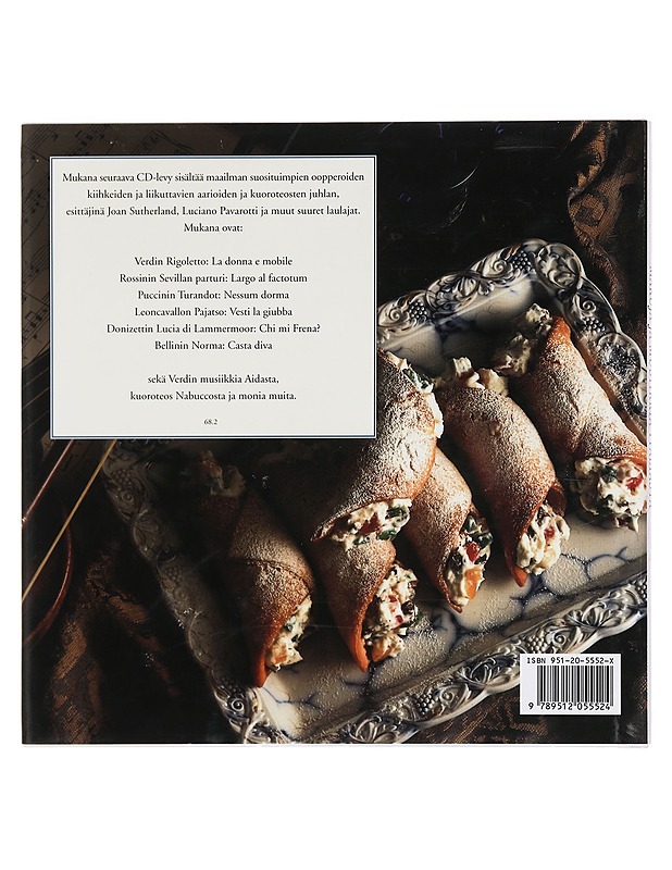 Makuja & musiikkia Italiasta : rakastettuja aarioita, ihania ruokia - Carluccio, Antonio - Ruokakirjat - 10105381769 - 1