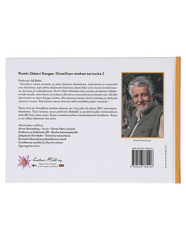 Onnellisen miehen tarinoita 2 - Pentti-Oskari Kangas - Romaanit ja novellit - 10105381783 - 1