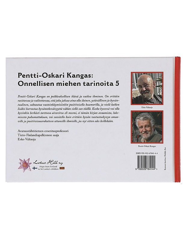 Onnellisen miehen tarinoita. 5 - Kangas, Pentti-Oskari - Musiikki- ja elokuvakirjat - 10105381793 - 1