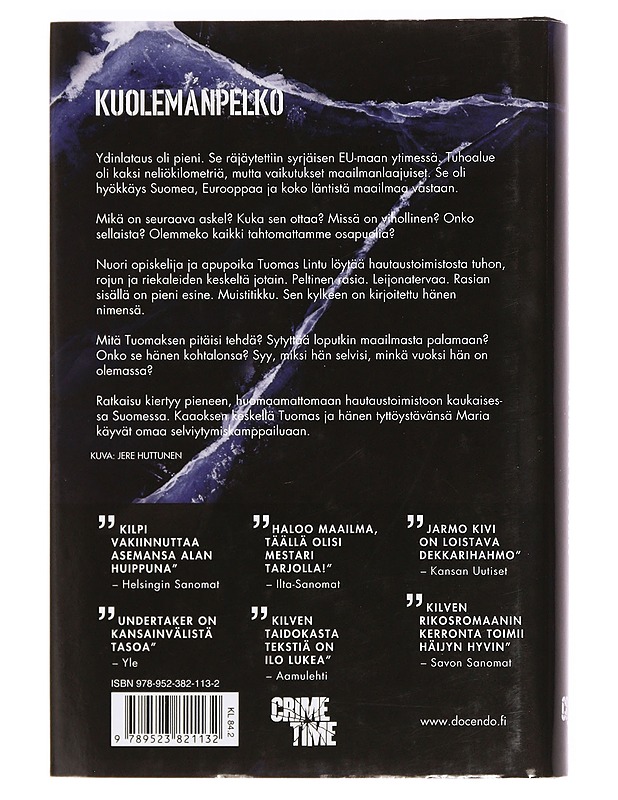 Kuolemanpelko - Marko Kilpi - Jännitys ja dekkarit - 10105381879 - 1