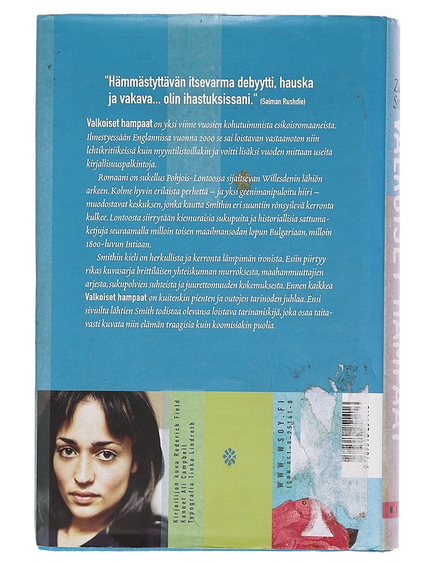 Valkoiset hampaat - Smith, Zadie - Romaanit ja novellit - 10105381911 - 1