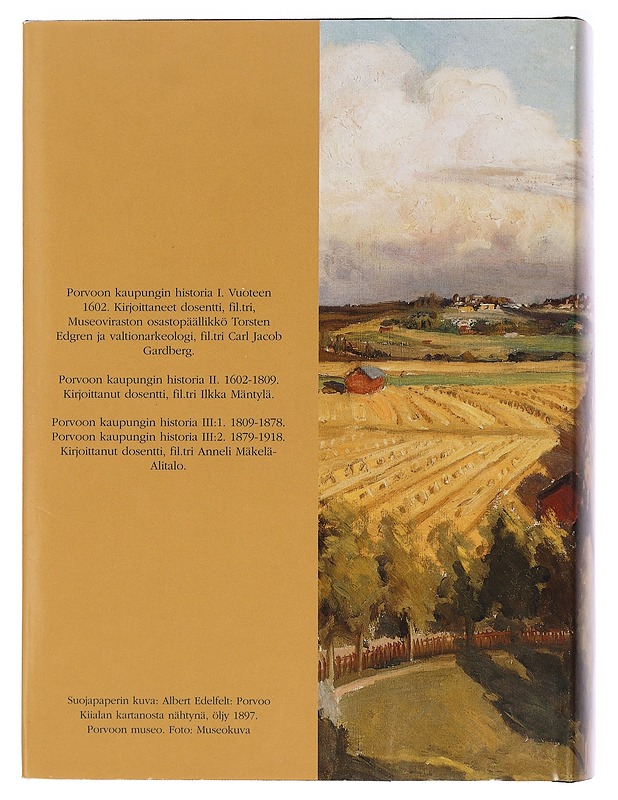 Porvoon kaupungin historia III:2 1879-1918 - Anneli Mäkelä-Alitalo - Historiakirjat - 10105381915 - 1
