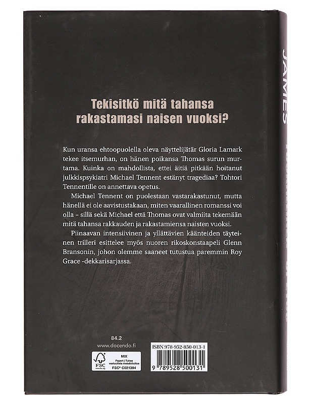 Tuskallinen opetus - James, Peter - Jännitys ja dekkarit - 10105381967 - 1