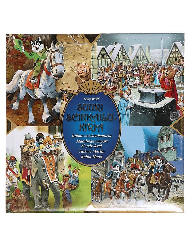 Suuri seikkailukirja - Coppini, Clementina - Lastenkirjat - 10105381980 - 0