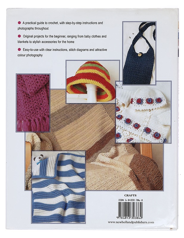 Learn to Crochet: A Beginner's Guide with Step-by-Step Techniques and 10 Easy Projects - Whiting, Sue - Käsityökirjat - 10105382057 - 1