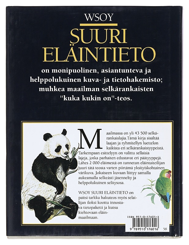 Suuri eläintieto - Philip Whitfield - Tietokirjat ja oppaat - 10105382113 - 1
