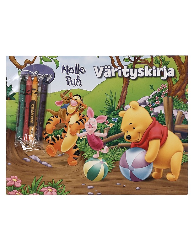 Nalle Puh : värityskirja - Käsityökirjat - 10105382123 - 0
