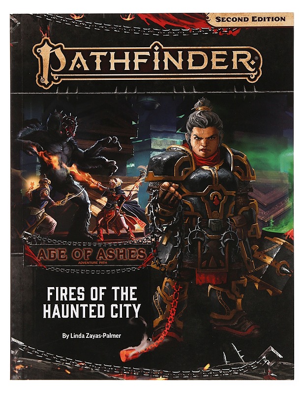 Pathfinder Second Edition: Age of Ashes Adventure Path 4: Fires of the Haunted City - Zayas-Palmer, Linda - Harrastekirjat - 10105382143 - 0