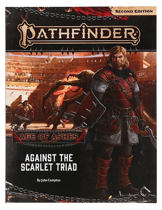 Pathfinder Second Edition: Age of Ashes Adventure Path 5: Against the Scarlet Triad - Compton, John - Harrastekirjat - 10105382155 - 0