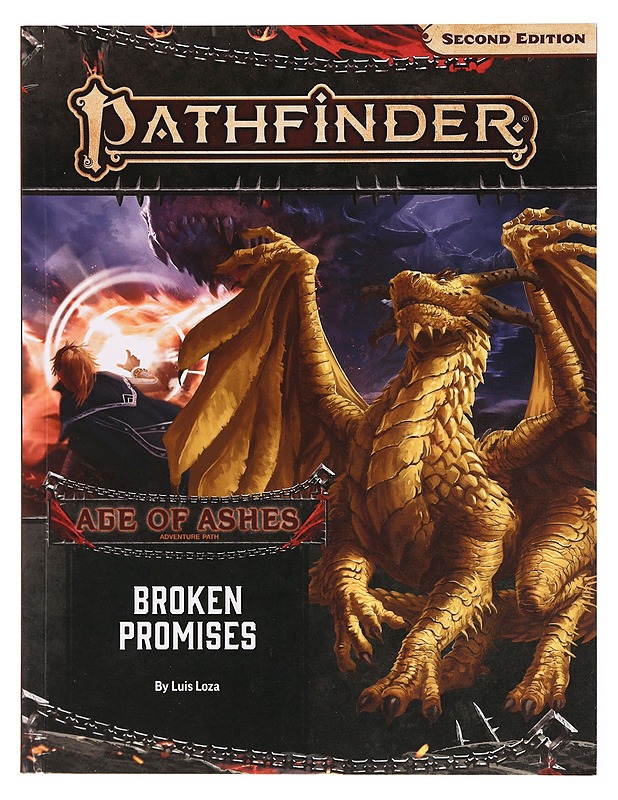 Pathfinder Second Edition: Age of Ashes Adventure Path 6: Broken Promises - Loza, Luis - Harrastekirjat - 10105382157 - 0