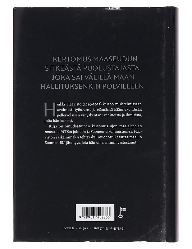 Talonpojan muistelmat - Haavisto, Heikki - Elämäkerrat ja muistelmat - 10105382180 - 1