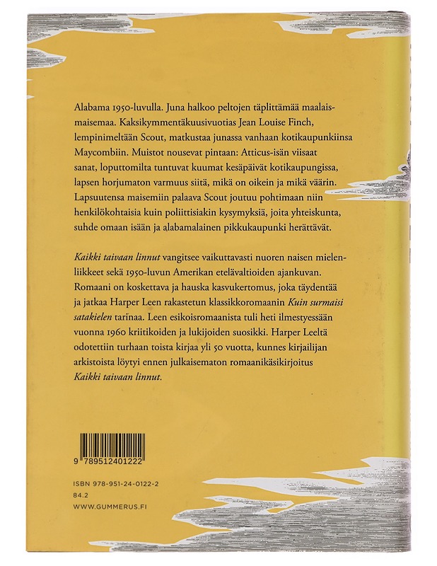 Kaikki taivaan linnut - Lee, Harper - Romaanit ja novellit - 10105382207 - 1