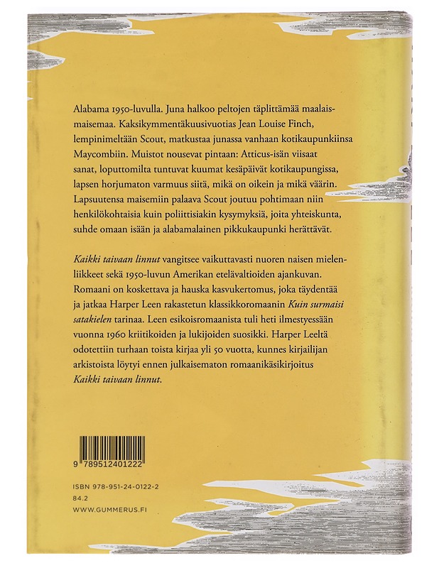 Kaikki taivaan linnut - Lee, Harper - Romaanit ja novellit - 10105382212 - 1