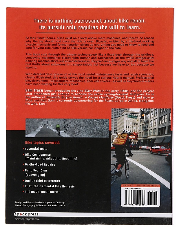 Bicycle! A repair & maintenance manifesto - Sam Tracy - Tietokirjat ja oppaat - 10105382230 - 1