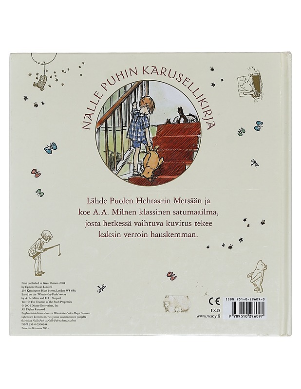Nalle Puhin karusellikirja - Milne, A. A. - Lastenkirjat - 10105382353 - 1