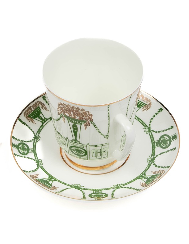 LOMONOSOV kahvikuppi ja tassi, 6 paria - Mukit ja kahvikupit - 10105382357 - 1