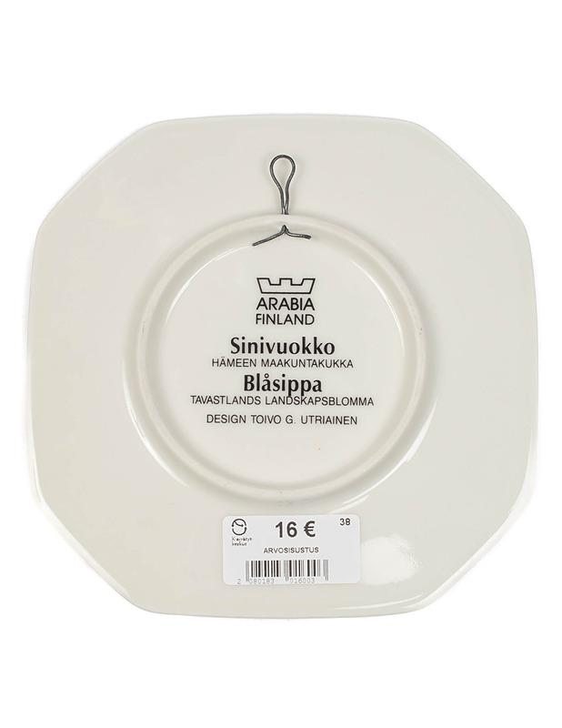 ARABIA Maakuntakukka Sinivuokko seinätaulu - Designsuosikit - 10105382409 - 1
