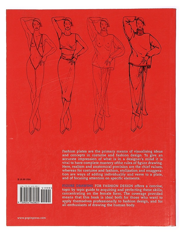 Figure drawing for fashion design - Drudi, Elisabetta - Tietokirjat ja oppaat - 10105382507 - 1
