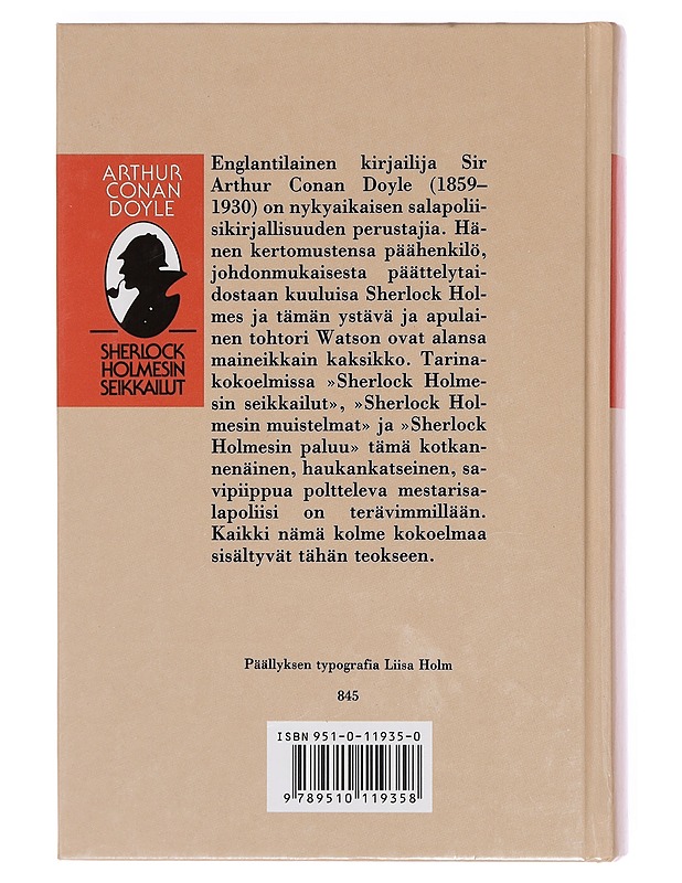 Sherlock Holmesin seikkailut. 1-2 - Doyle, Arthur Conan - Jännitys ja dekkarit - 10105382535 - 1
