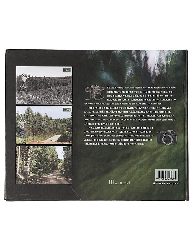 Metsäkuva elää : kuvakertomus Järvi-Suomen metsistä - Hyvärinen, Risto - Historiakirjat - 10105382551 - 1